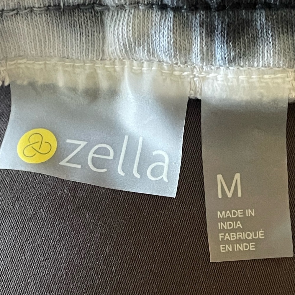 Zella Black & Cream Tie-Dye Jogger Pants - Picture 4 of 10